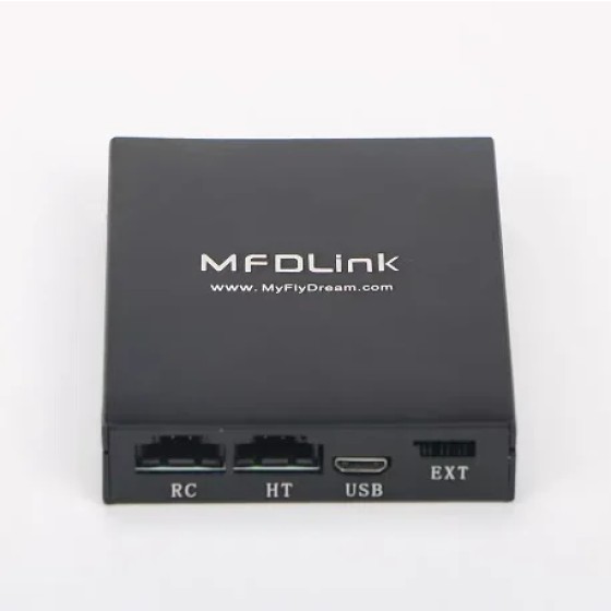 MyFlyDream MFDLink Rlink Plus 433Mhz 16CH 1W RC UHF 8 Channel Remote Control Extended Long Range UHF TX RX Receiver RC FPV Drone